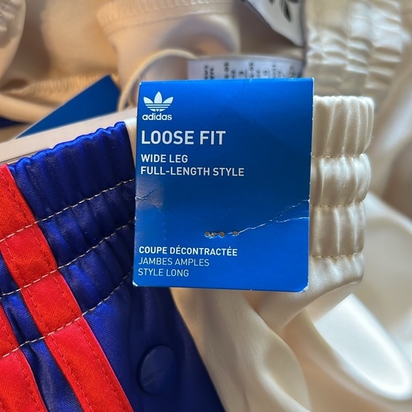 Adidas Original Satin Adibreak Hip hop Street Wear Retro Old School Track Pants - Picture 9 of 10